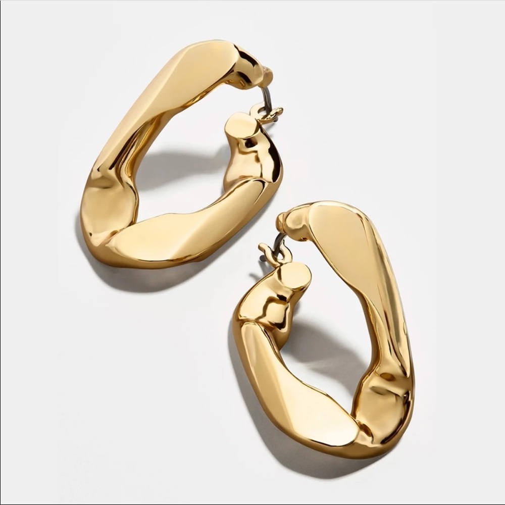• Haven • Geometric Drop Statement Earrings - Picture 3 of 4